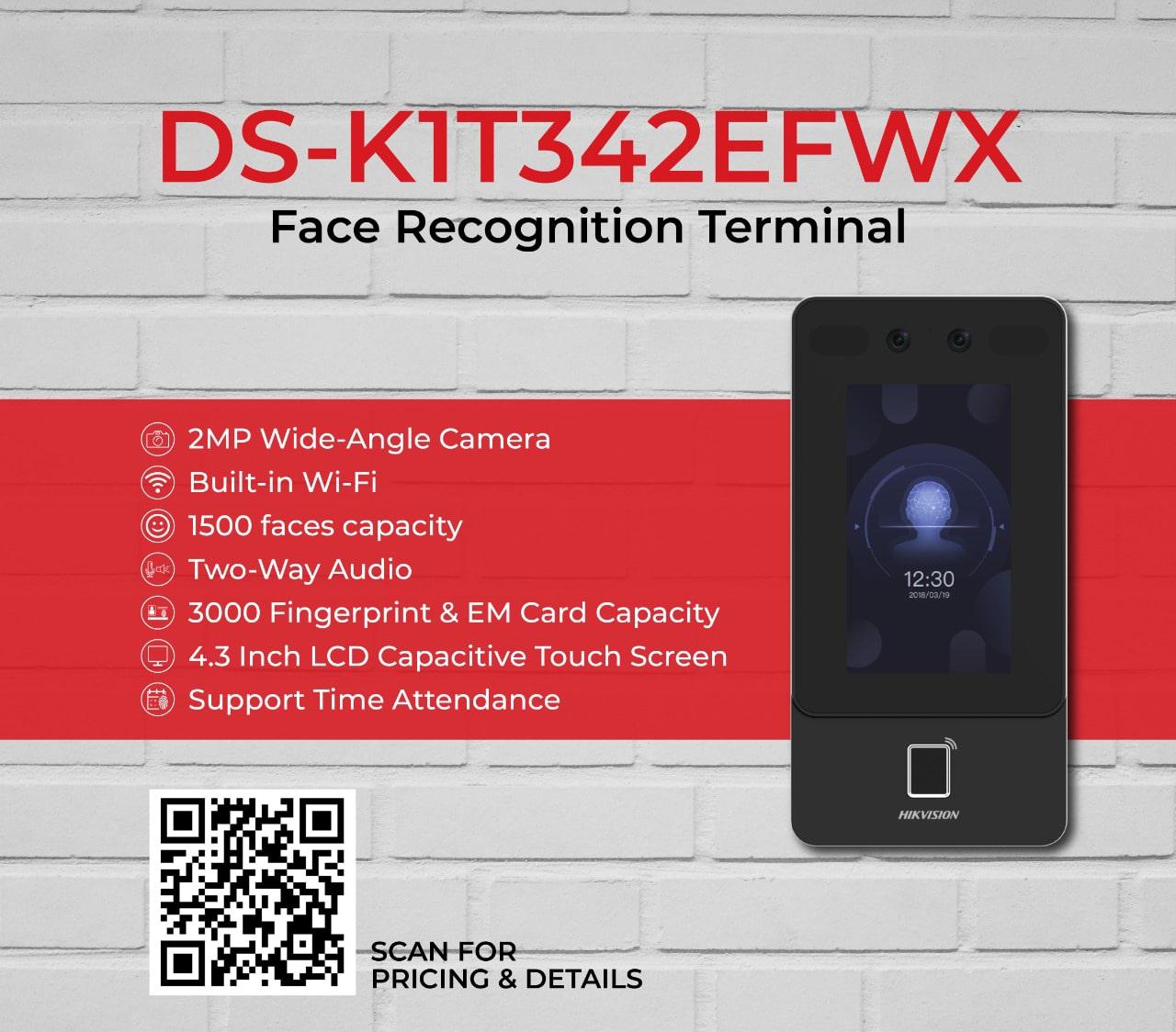 Hikvision DS-K1T342EFWX Hikvision DS-K1T342EFWX